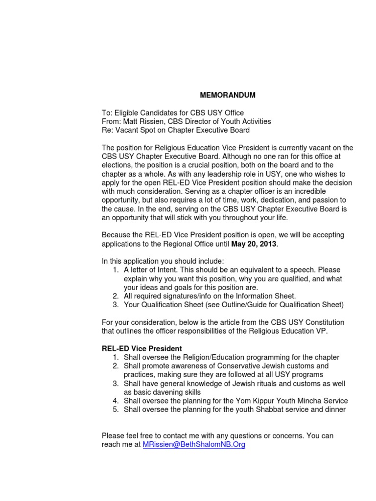 REL ED Application | PDF