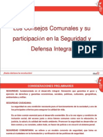 Consejos Comunales y Seguridad y Defensa