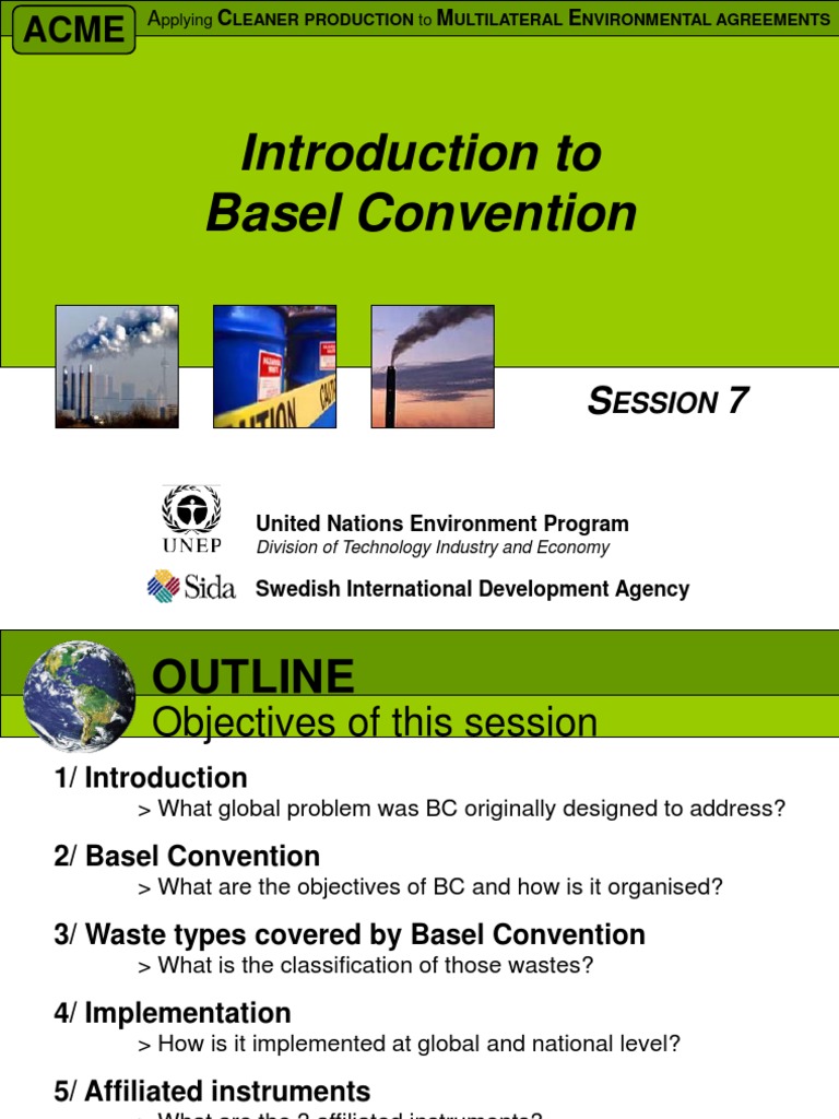 Overview of the Basel Convention | PDF | Hazardous Waste | Waste Management