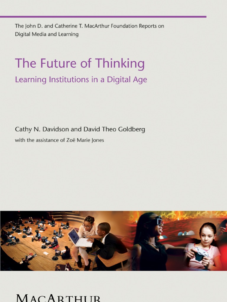 The Future of Thinking Learning Institutions in A Digital Age PDF Books Learning picture