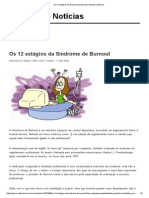 Os 12 Estágios Da Síndrome de Burnout - Notícias JusBrasil