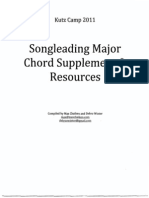 Songleading Major Chord Supplement Resources: Kutz Camp 2011