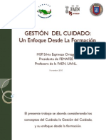 7 - Gestión Del Cuidado - Un Enfoque Desde La Formación