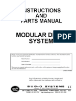 Instructions AND Parts Manual: Modular Drive System