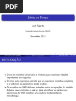 Vetores Auto Regressivos