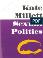 Sexual Politics -- Kate Millet