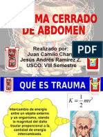 Trauma Abdomen Cerrado