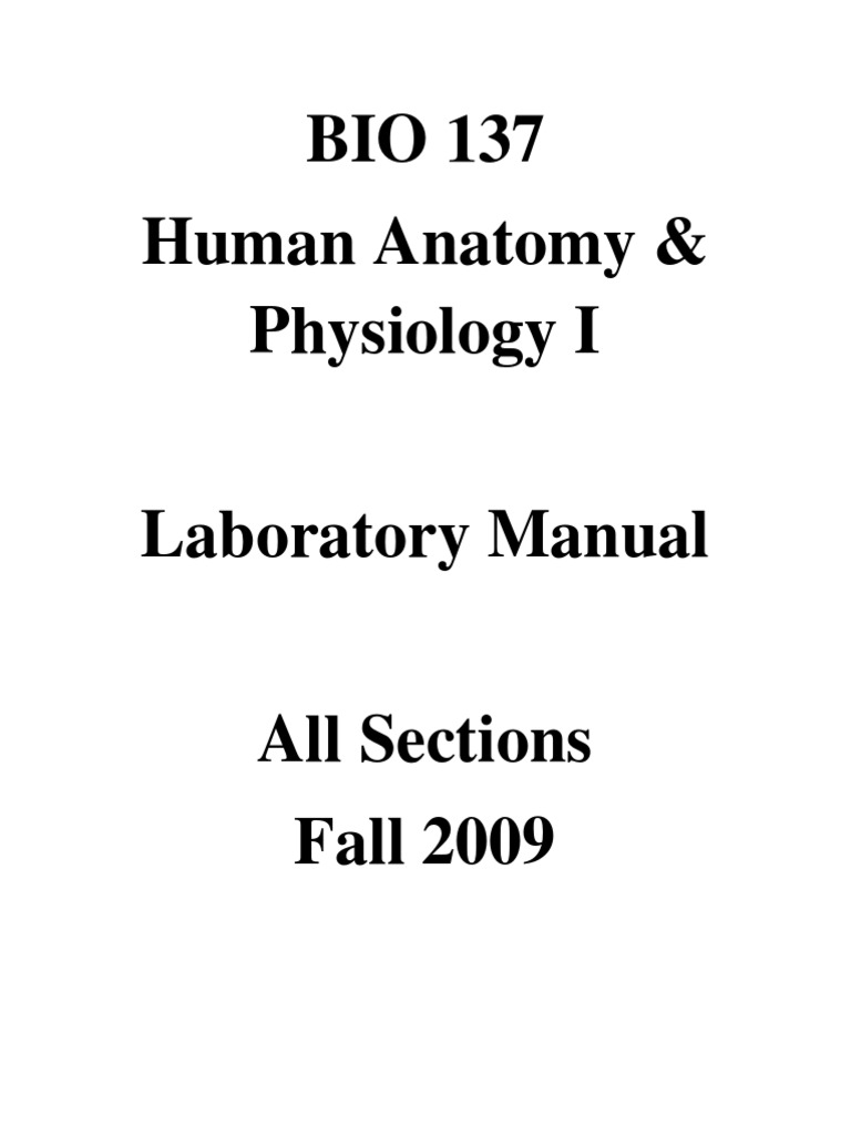 Physiology, Laboratory Manual PDF Anatomical Terms Of Location Human Body