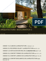 Arquitectura BIOCLIMATICA 1