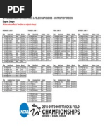 Download 2014 NCAA DI Outdoor TF Championship Schedule by mitchell_kastoff SN227710163 doc pdf