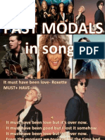 Modal in Songs