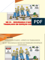 Segurança em espaços confinados segundo a NR-33