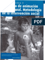 TEMA 3 EL PROCESO DE ANIMACIÓN SOCIOCULTURAL. METODOLOGÍA DE LA INTERVENCIÓN SOCIAL