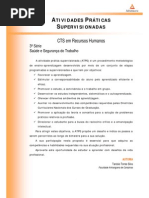 ATPS_2014_1_TRH_3_Saude_Seguranca_Trabalho