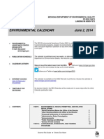 DEQ Environmental Calendar