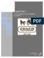 Coach Case Analysis