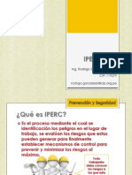 IPER - Identificación de Peligros, Evaluación de Riesgos y Establecimiento de Controles - SEGURIDAD INDUSTRIAL