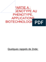 1ère ES PARTIE GENOTYPE