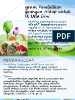 Program Pendidikan Lingkungan Hidup Untuk Anak