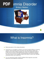 Insomnia Powerpoint