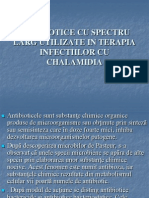 Antibiotice Cu Spectru Larg Utilizate in Terapia Infectiilor cu chlamidia power point