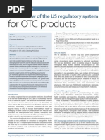 An Overview of The US Regulatory System For OTC Products