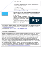 Bacterial Chondronecrosis With Osteomyelitis