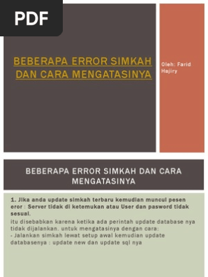 simkah terbaru 2013