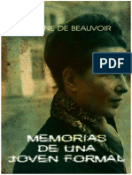 50643139 Simone de Beauvoir Memorias de Una Joven Formal