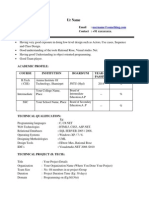 Sample Resume1