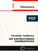 As Estruturas Narrativas - Tzvetan Todorov