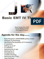 Basic EMT IV Therapy