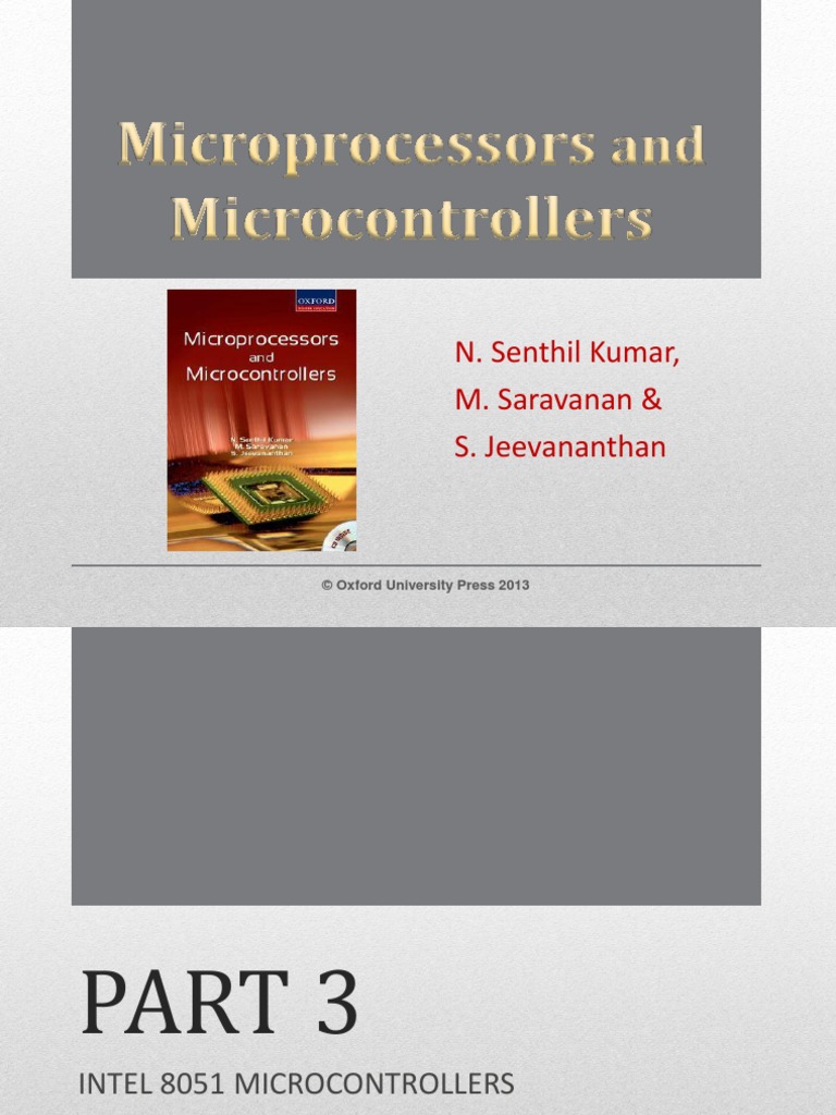 354 33 Powerpoint-Slides CH9 | PDF | Microcontroller | Microprocessor