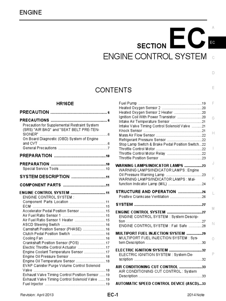 EC PDF Throttle Internal Combustion Engine