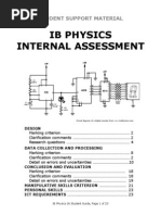 IB Physics IA Student Guide