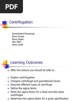 Centrifugation