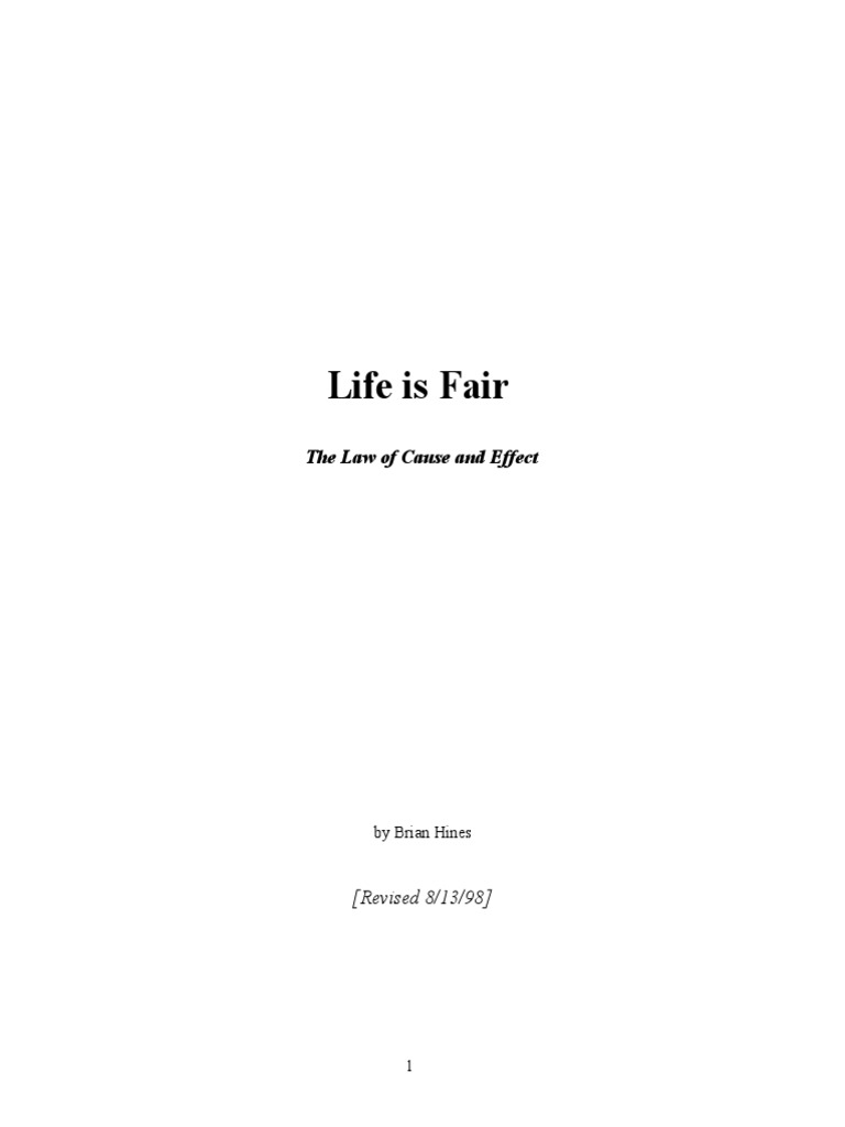 Life Is Fair Metaphysics Weather life is fair metaphysics weather