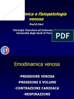 11 - Emodinamica e Fisiopatologia Venosa