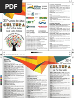 Programacao Cultura Porto Nacional