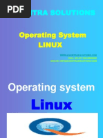 Linux Operating System PPT by Quontra Solutions