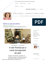 A Dat Parisul Pe o Casă Înconjurată de Pini - Adela Pârvu - Jurnalist Home & Garden