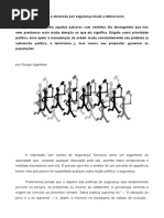 Agamben - Segurança (Le Diplomatique)