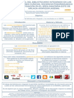 EL PAPEL DEL BIBLIOTECARIO INTEGRADO EN LAS COMISIONES CLÍNICAS, DOCENCIA POSGRADUADA E INVESTIGACIÓN EN EL ÁREA SANITARIA ESTE DE MÁLAGA-AXARQUÍA (ASEMA) 