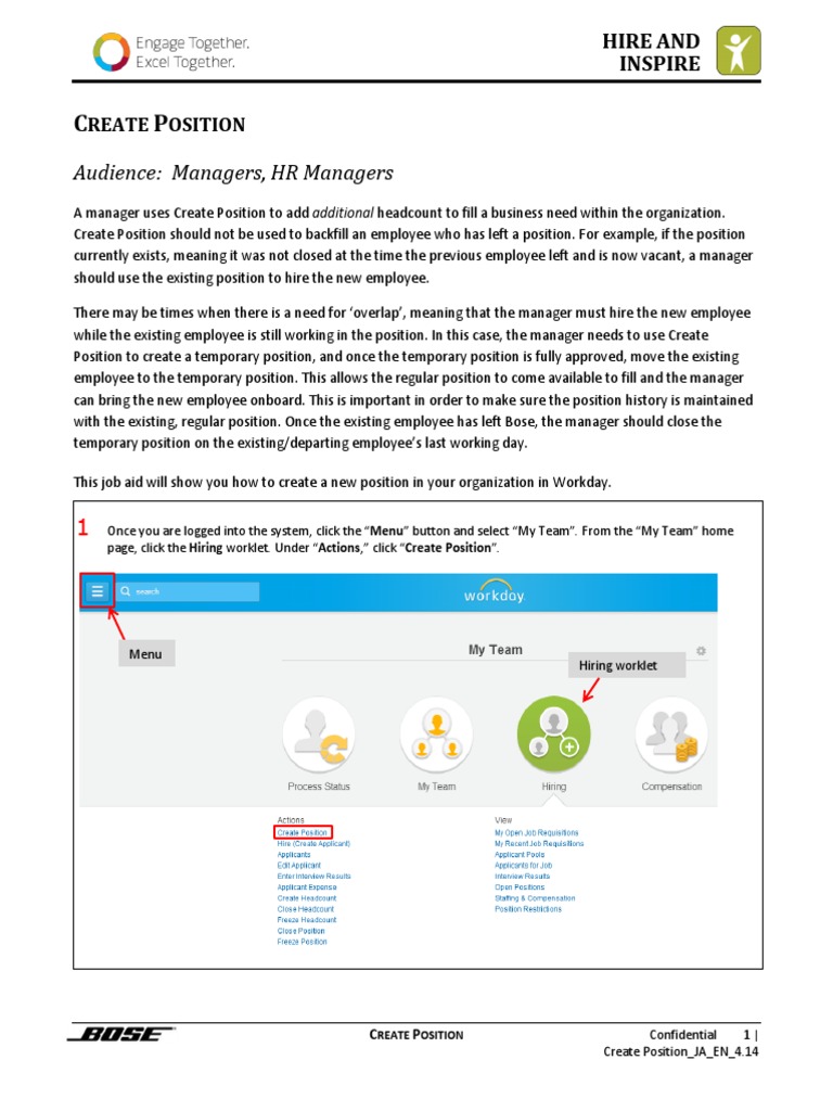 Create Position Guide for Managers | PDF | Computing | Software