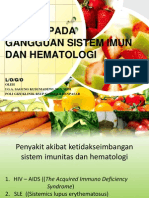 Nutrisi Pada Sistem Imun Dan Hematologi