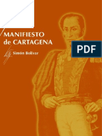 Bolivar Manifiesto de Cartagena PDF