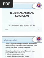 Download TEORI PENGAMBILAN KEPUTUSAN by etikaloventa SN22785982 doc pdf