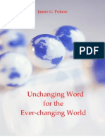 Unchanging Word For The Ever-Changing World
