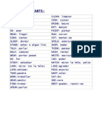 Verbs Importants