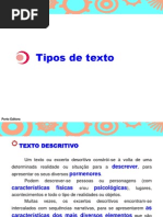 Os Diversos Tipos de Texto